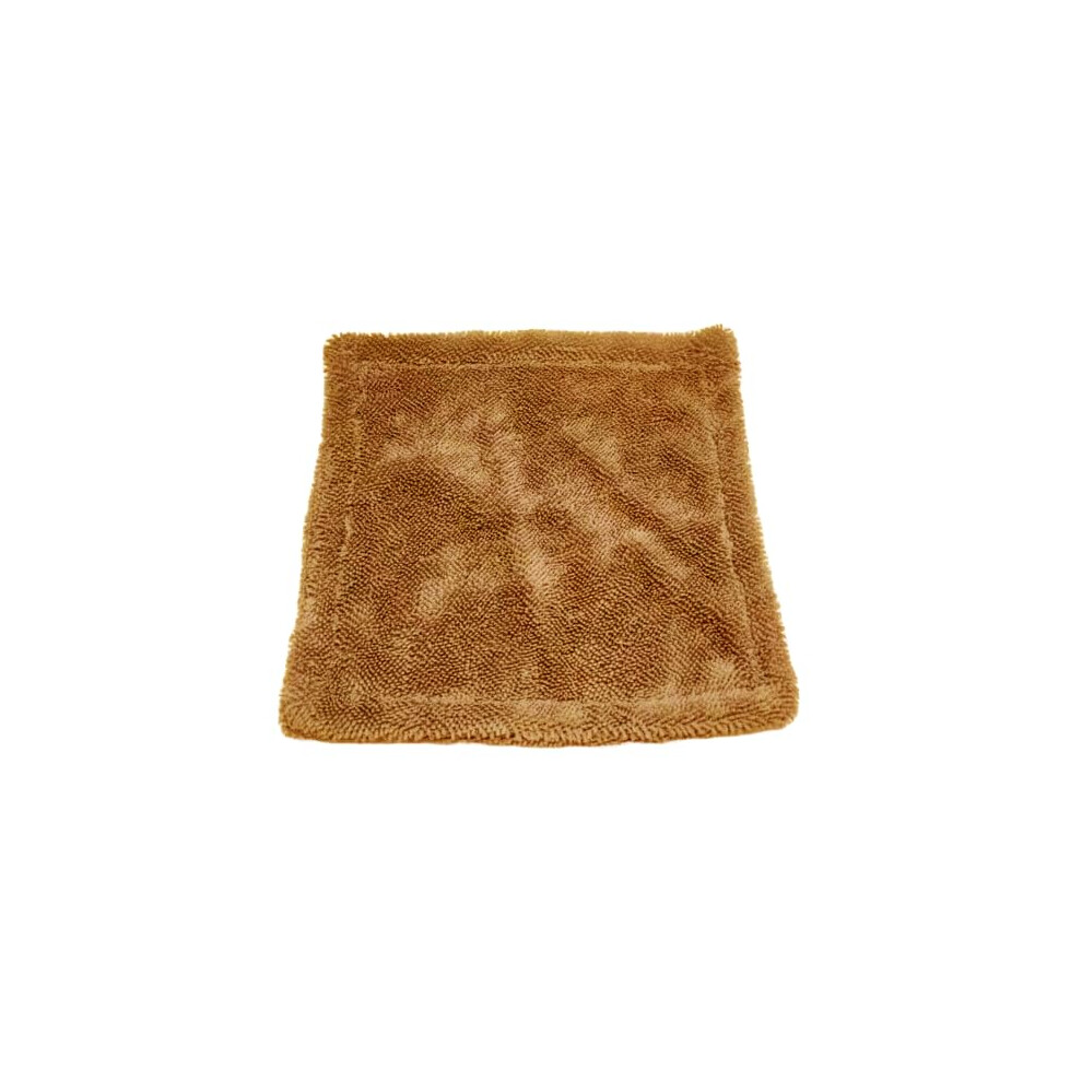 Detailers United Car Windscreen Demister Towel 20 X 20 Cm 1400Gsm (Gold) Gold 5051226525193