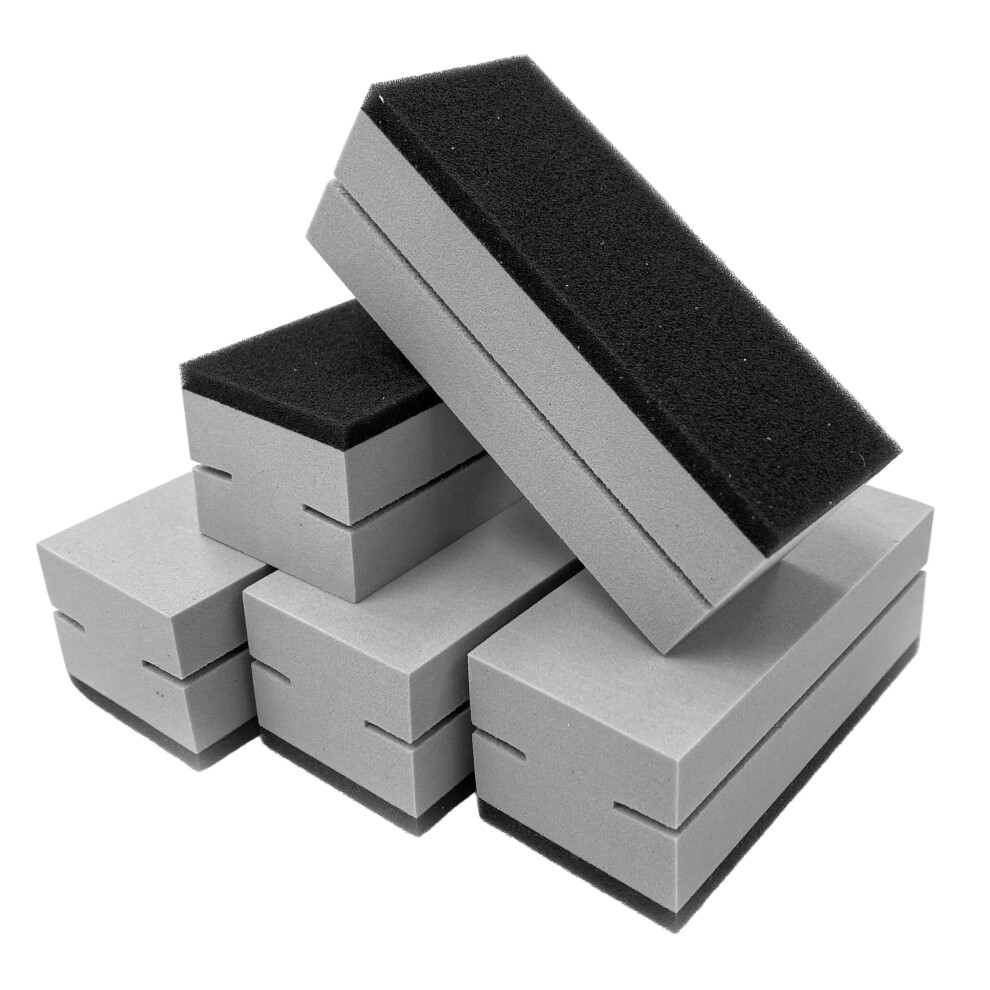 Tek Automotive 5 Pack Pro Ceramic Applicator Pads Â Firm Foam Block With Ultra-Soft Applicator Surface Â Cloth Slot Design For Even Coating 5051226511462