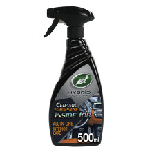 Turtle Wax Hybrid Solutions Inside Job, All Purpose Ceramic Interior Car Cleaner and Protectant, 500 ml, Cleans