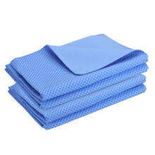 sourcing map 2 Pcs Shammy Cloth for Car Drying, 26 x 17 Inch Chamois Towel for Car Reusable Soft Shammy Towel Super Absorbent Towels for SUV Truck