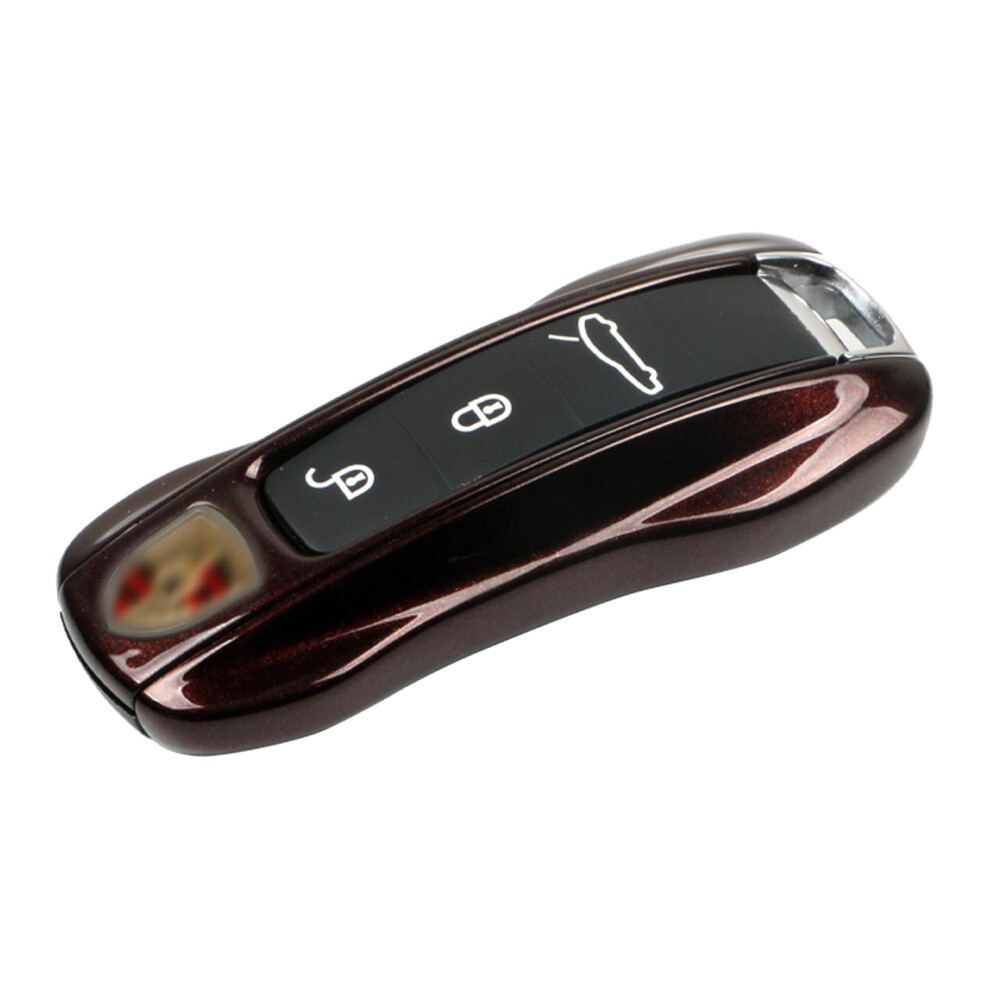Jaronx Compatible With Porsche Key Fob Cover, Compatible With Porsche Cayenne Panamera Key Fob Cover 2018-2023 5051226537431