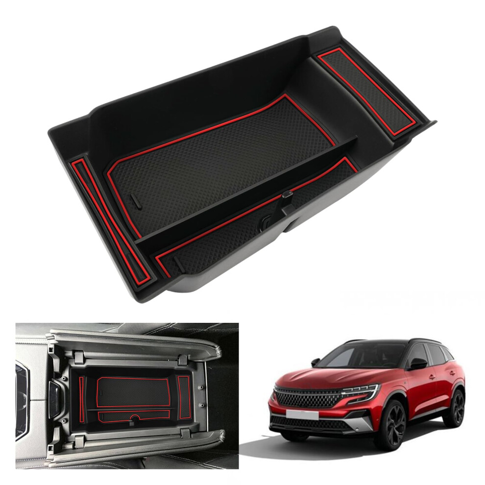 Gafat Compatible With Renault Austral/Espace 6/Rafale 2025 2026-2023 Centre Console Storage Box 5051226538810