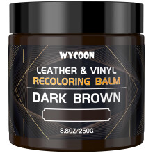 WYCOON Leather Recoloring Balm, Color Restorer, Leather Repair Kit for Furniture, Leather Paint, Leather Dye, Scratch Repair, Stain Remover
