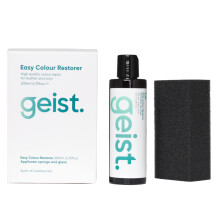 Geist. Easy DIY Colour Restorer for Leather & Vinyl | Refresh, Repair & re-dye Scuffs, Colour Damage and Small Cracks | 200ml Cherry Red