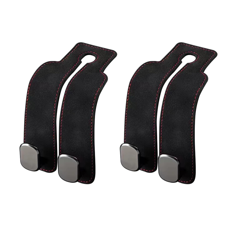 Car Headrest Hook, Universal Car Seat Back Double Headrest Hook, Car Seat Organizer Hooks For Hang Bag Handbag Grocery Bags 5051226505508