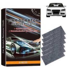 ShunJian 6 Pack Na/no Sparkle Cloth Car Scratch Remover Kit, Na/no Cloth Scratch Remover for Car Paint Repair