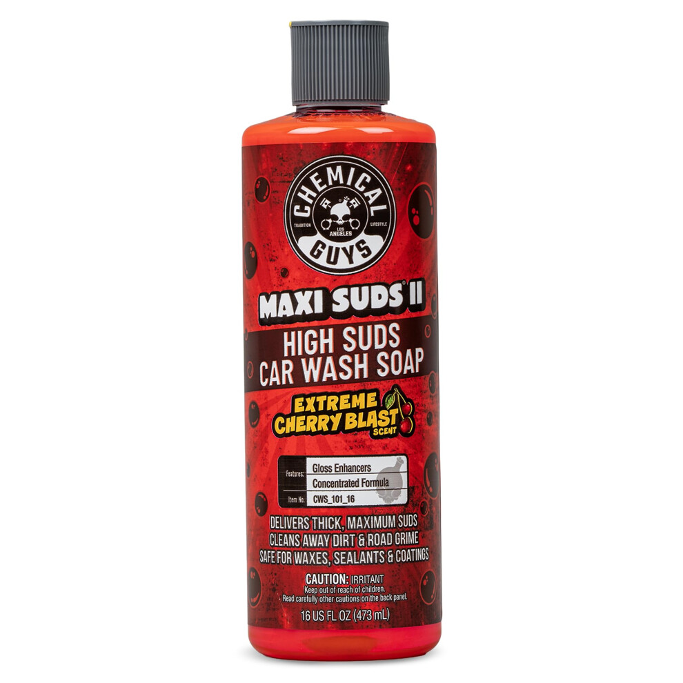 Chemical Guys Maxi-Suds Ii Foaming Car Wash Soap (Works With Foam Cannons, Foam Guns Or Bucket Washes) Safe For Cars, Trucks, Motorcycles, Rvs & More 5051226517235
