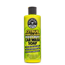 Chemical Guys Citrus Wash & Gloss Foaming Car Wash Soap - High Suds Formula Foam Cannon Soap for Foam Blasters, or Bucket Washes - Safe on Paint