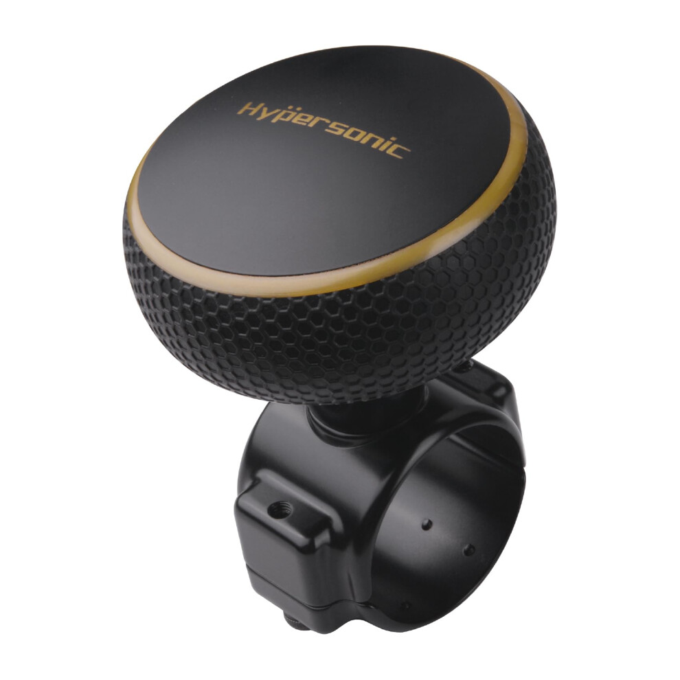 Hypersonic Steering Wheel Knob Spinner - Large Non-Slip Suicide Knob With Bearing, Low-Key Luxury Steering Wheel Accessories Effortless Driving 5051226499975