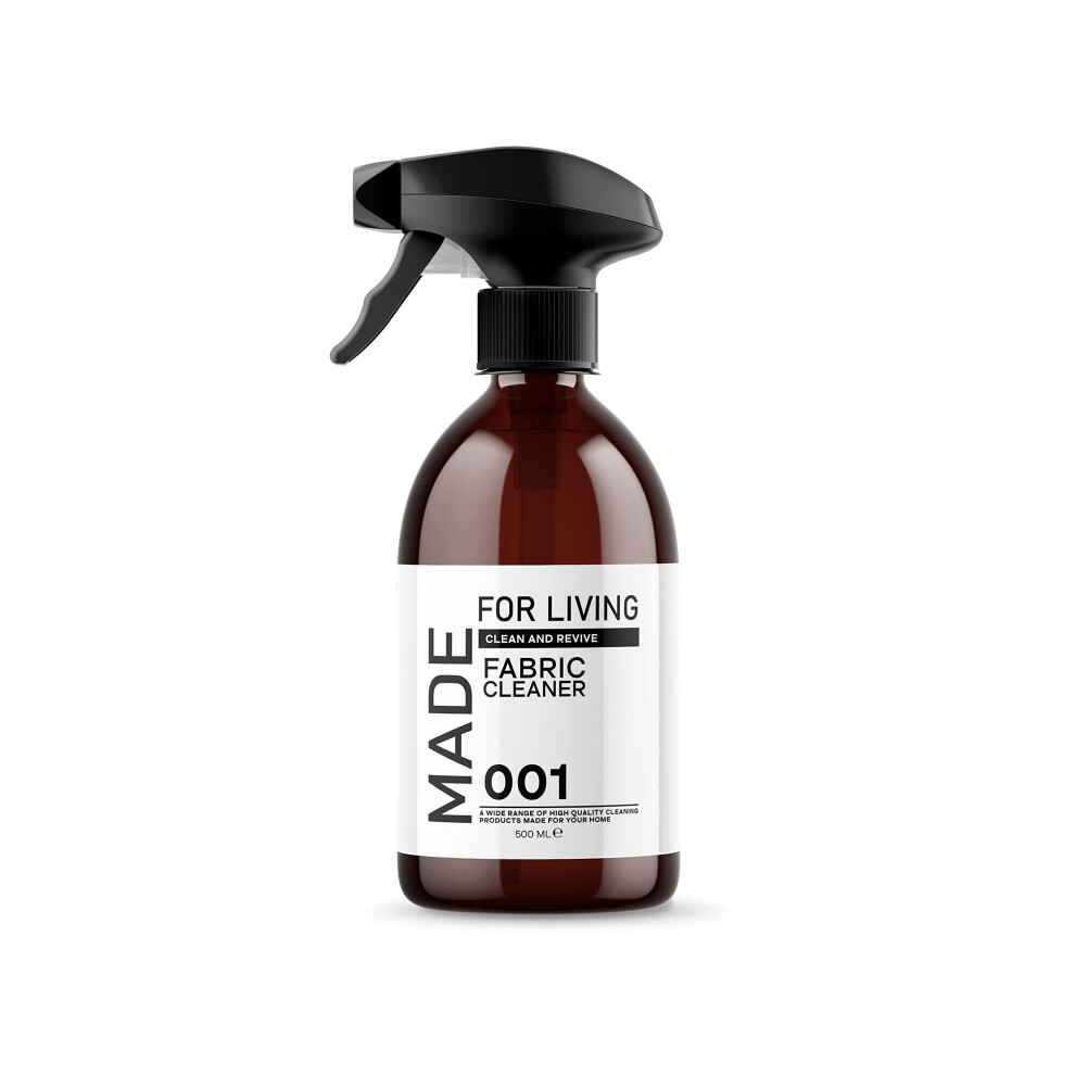 Made For Living - Fabric Cleaner Spray | Upholstery Stain Remover | Use On Sofas, Carpet, Car Seats Etc 500Ml 5051226518577