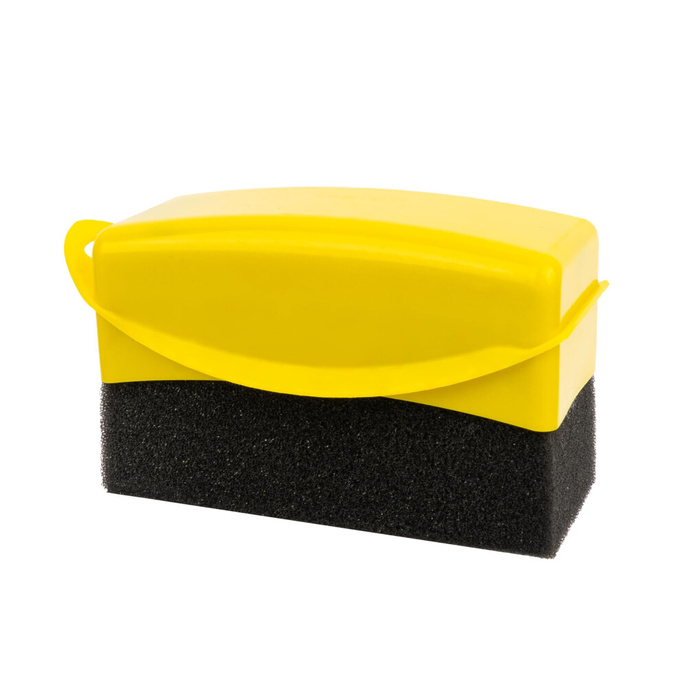 Car Tyre Dressing Applicator Â Mess-Free Tyre Shine Sponge With Grip Handle For Car Cleaning & Detailing 5051226527852
