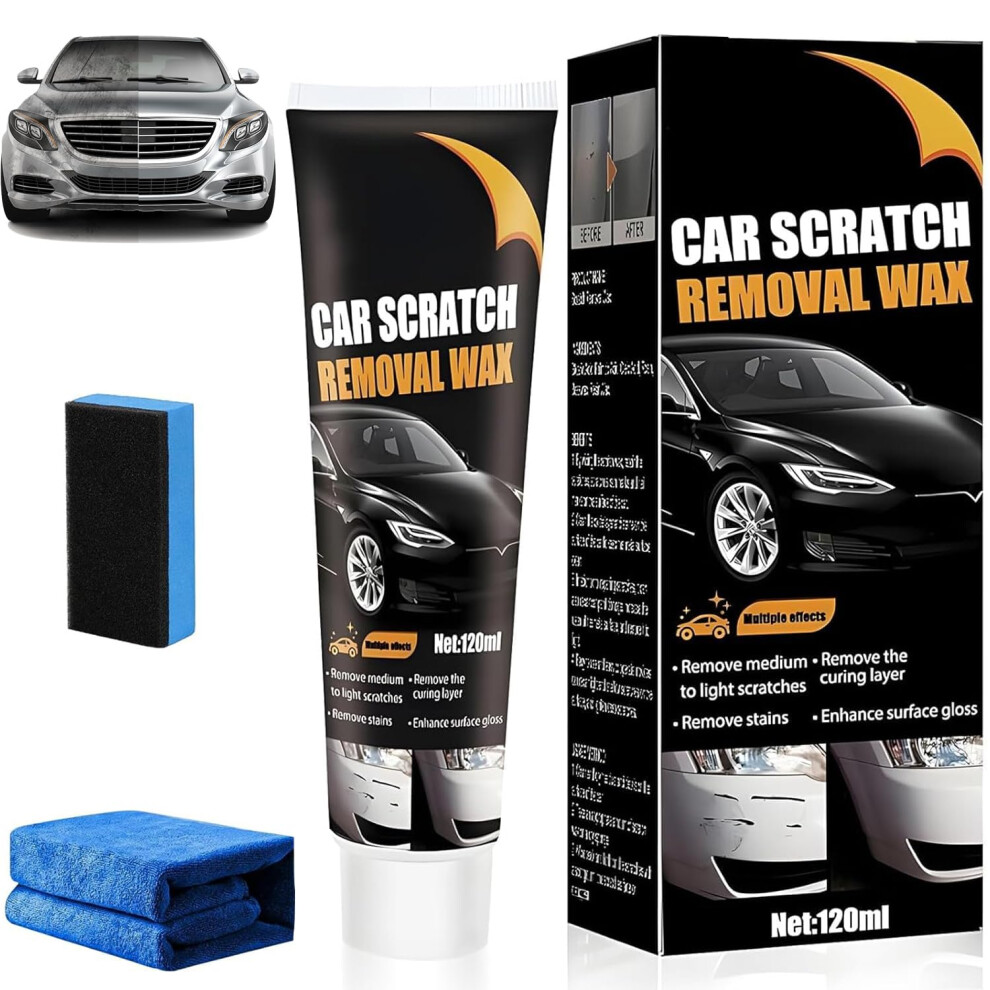 Car Scratch Remover, Scratch Removal Wax, 2026 New Car Paint Scratches Repair, Scratching Remover Kit For Cars 5051226524424