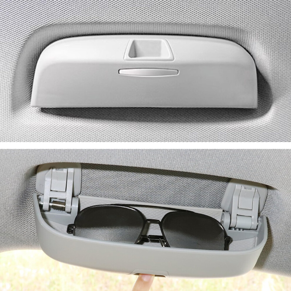Gafat Compatible With Audi A1 8X Gb/Q2 2010-2025 2026 Sunglasses Holder, A1 Gb A1 Sportback Q2 Sq2 Glasses Case Interior Storage Box Organiser 5051226538926
