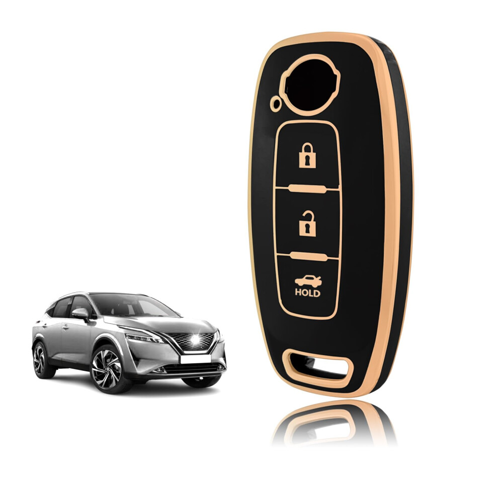Toomume Car Key Cover Tpu, Car Key Case Fit For Nissan Qashqai J12 Juke F16 Xtrail T33 Airya B6 B8 B9 Micra Altima Teana Murano Kicks 5051226536489
