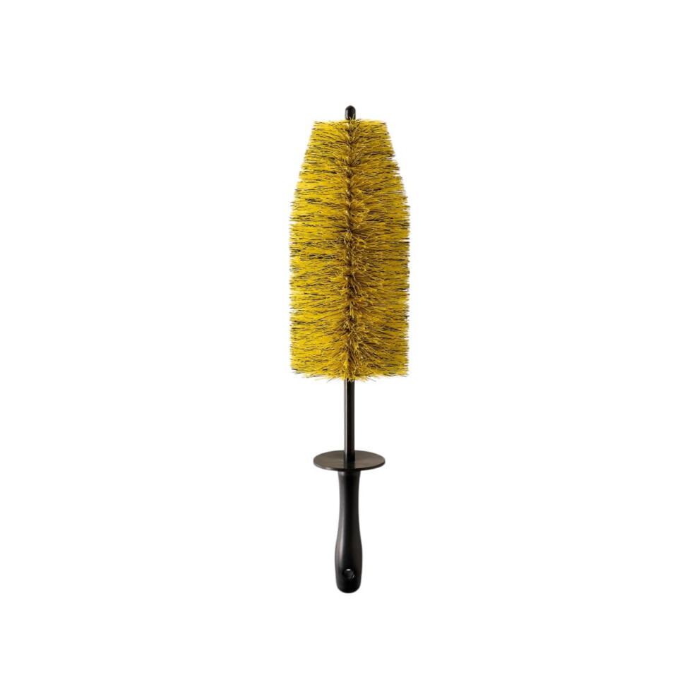 Glismoto Big Detailing Alloy Wheel Brush Â Soft 45Mm Bristles | Flexible Bendable Wheel Cleaning Brush | Scratch-Free Brake Dust & Rim Cleaner 5051226513572