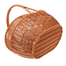 Cesta de picnic tejida de PP de 36x27x18 cm