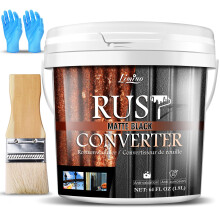 Rust Converter for Metal - Black Metal Primer and Rust Remover, Rust Reformer & Rust Encapsulator, Long-lasting Anti-Rust Effect