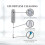 ARCUS Feather Duster Extendable - Pack of 2 - Premium Microfibre - Long Pole Rotateable Bendable Head - Washable - Clean High Ceiling Fans 4