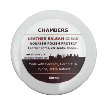 Chambers Premium Leather Balsam 500ml Professional Size - For Absorbent Leather (Aniline, Semi-Aniline & Untreated)