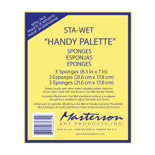 Masterson Sta-Wet Handy Sponge Refill 3Pk