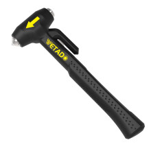 Wetado Car Safety Hammer Set, Seat Belt Cutter and Window Hammer Tool, Emergency Escape Tool Car Escape Tool 2-in-1 Seatbelt Cutter and Window Punch