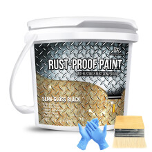 DecorRom Rust Converter Paint - 473ml Rust Converter for Metal,