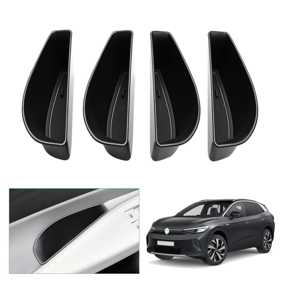 Gafat V W Id.4 Id.5 Gtx Pro 2021-2024 2025 Door Handle Storage Box, Id4 2023 Door Buckle Armrest Organiser Tray 5051226543333