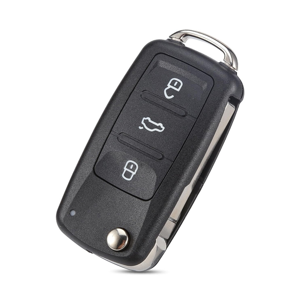 Kelay Vw Key Fob Case Replacement For Vw Polo Seat Golf Skoda Mk6 Beetle Jetta Sharan Tiguan Touran Octavia Remote Car Key Cover, Vw Polo Key Fob 5051226536236