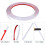 10M(5M*2 Rolls) White Flexible Moulding Trim,Self-Adhesive Decorative Edging Strip for Tile, Wall, Mirror, Ceiling, Floor, Panel 3
