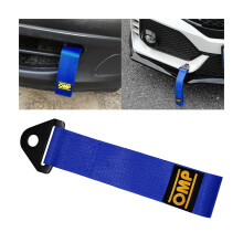 JNNJ 2 Pieces Towing Loop Universal, Tow Strap Tuning with Bolt + Nut + Cable Tie Tow Strap Tow Eye Tuning, Trailer Belt Personalised Decoration