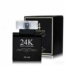(24K black 50lml) 24K Women's Perfume, Long-Lasting Fragrance, Bestseller, Factory Direct