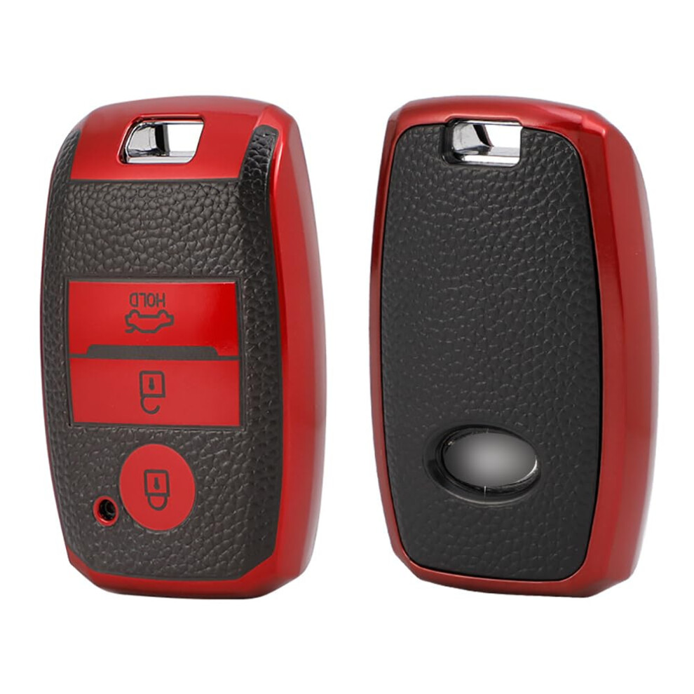 Kunio Key Fob Cover For Kia Sportage, Rio, Niro, Sorento, Stonic, Ceed, Picanto, Gt Line, X-Line, Soul, K3, Kx3 - Keyless Key Protection, Tpu Case 5051226535499