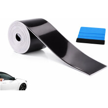 Free Tool Kit High Gloss Vinyl Wrap Kit, 5cm x 9M Roll, Car Wrap Vinyl for Chrome Delete, Door Trim, Window Sill