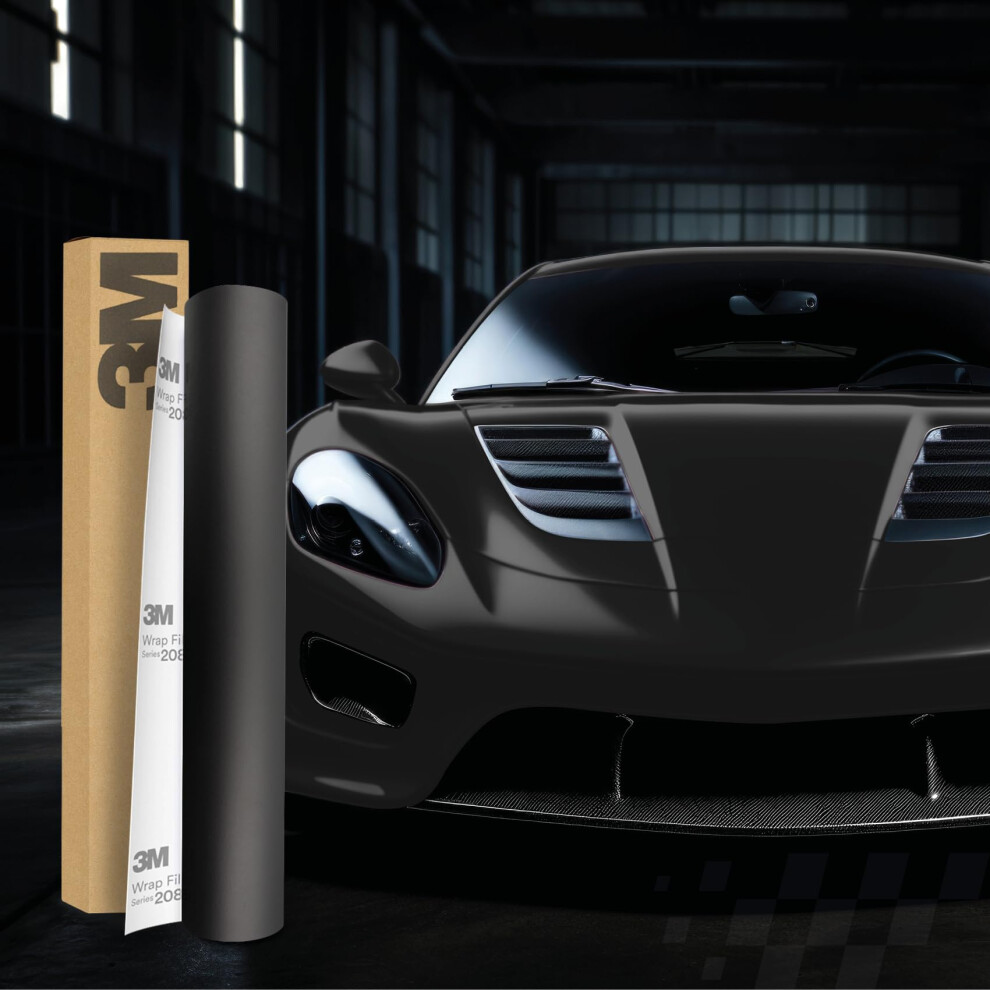 Finest Folia 2080 Car Wrapping Film 30X152cm Self-Adhesive Car Film For Car Motorcycle Boat 3D Paint Protection Film With Air Channels For Wrapping 5051226529849