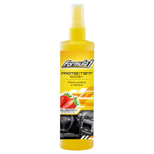 Formula 1 Protectant Spray 295ml – Strawberry Fragrance – Shines & Protects Dashboards, Vinyl, Plastic & Rubber