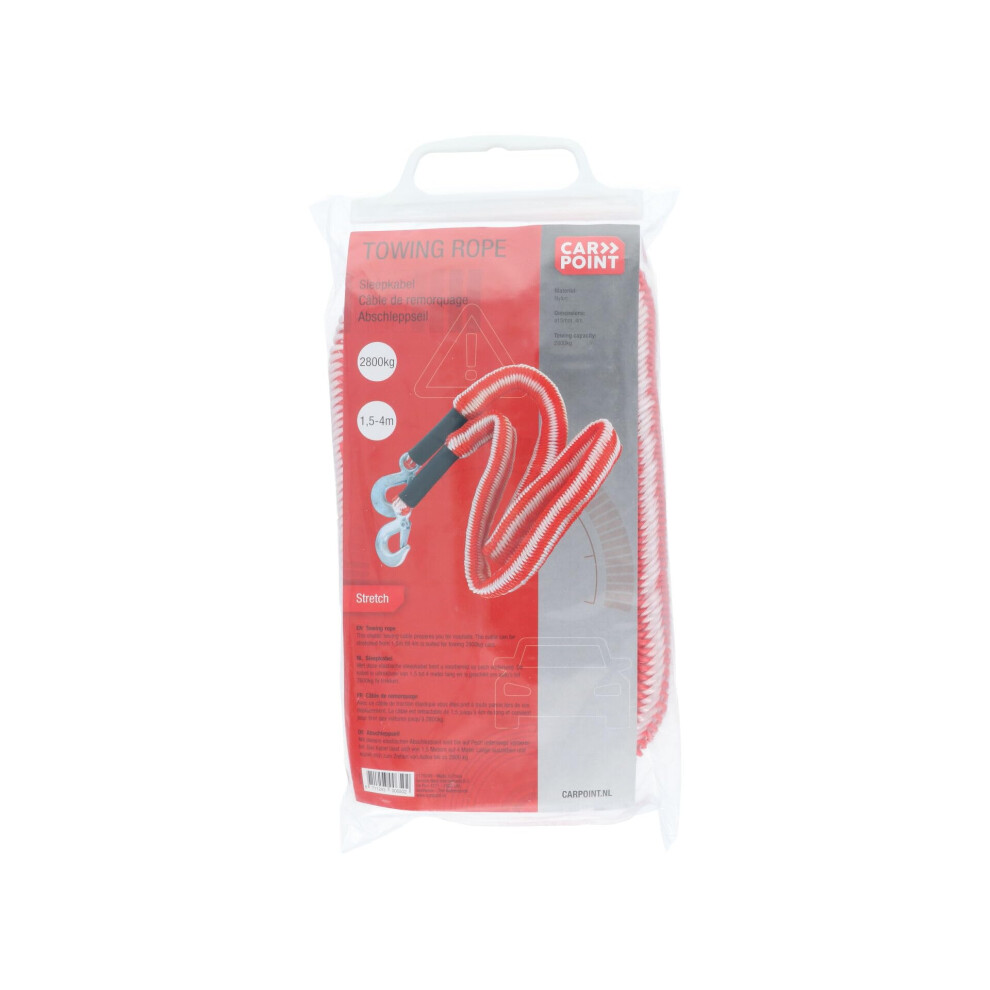 Carpoint Tow Rope Stretch 2800 Kg 5051226540790
