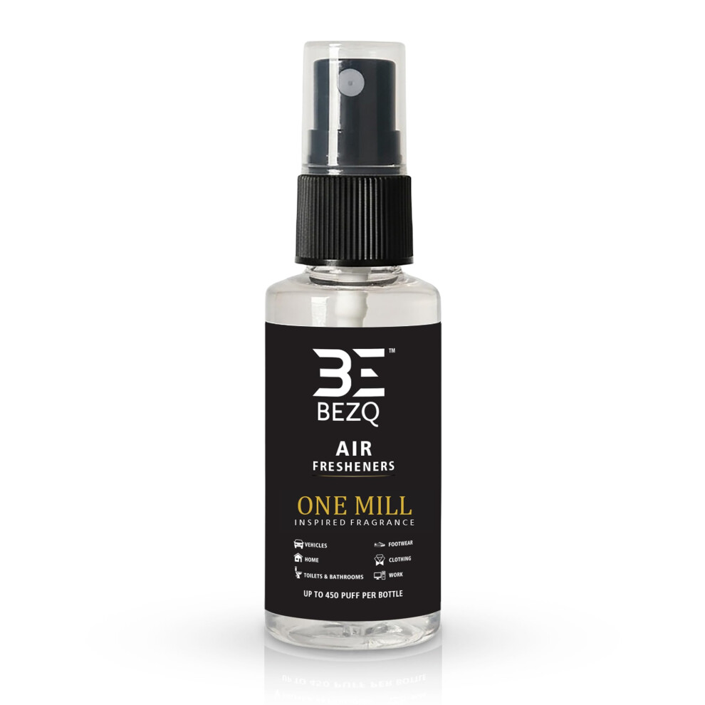 One Mill Air Freshener Spray For Long Lasting Freshness Odour Eliminating,Car Carpets 5051226531637