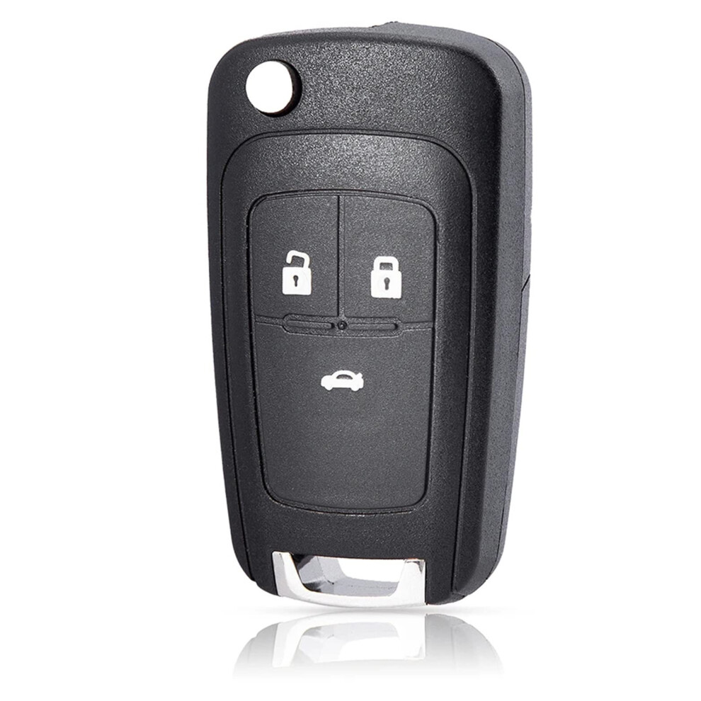 Hoorlz Key Fob Replacement Compatible With Opel Vauxhall Astra Gtc Insignia Vectra Chevrolet Cruze Captiva Orlando Remote Car Key Cover Case 5051226535765