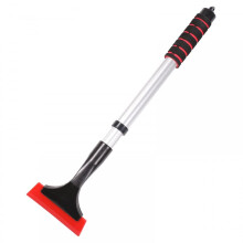 DONGKER Ice Scraper Telescopic,42-63cm Extendable Windscreen Snow Frost Remover Tool with Ergonomic Foam Handle for Cars Trucks and SUV