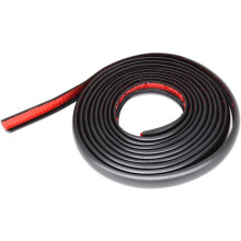 AUTOXBERT L-Style Car Truck Wheel Arches Fender Flares Cover Rubber Lips Seal Strip for Car Front Rear Bumper, Fender, Door Sill
