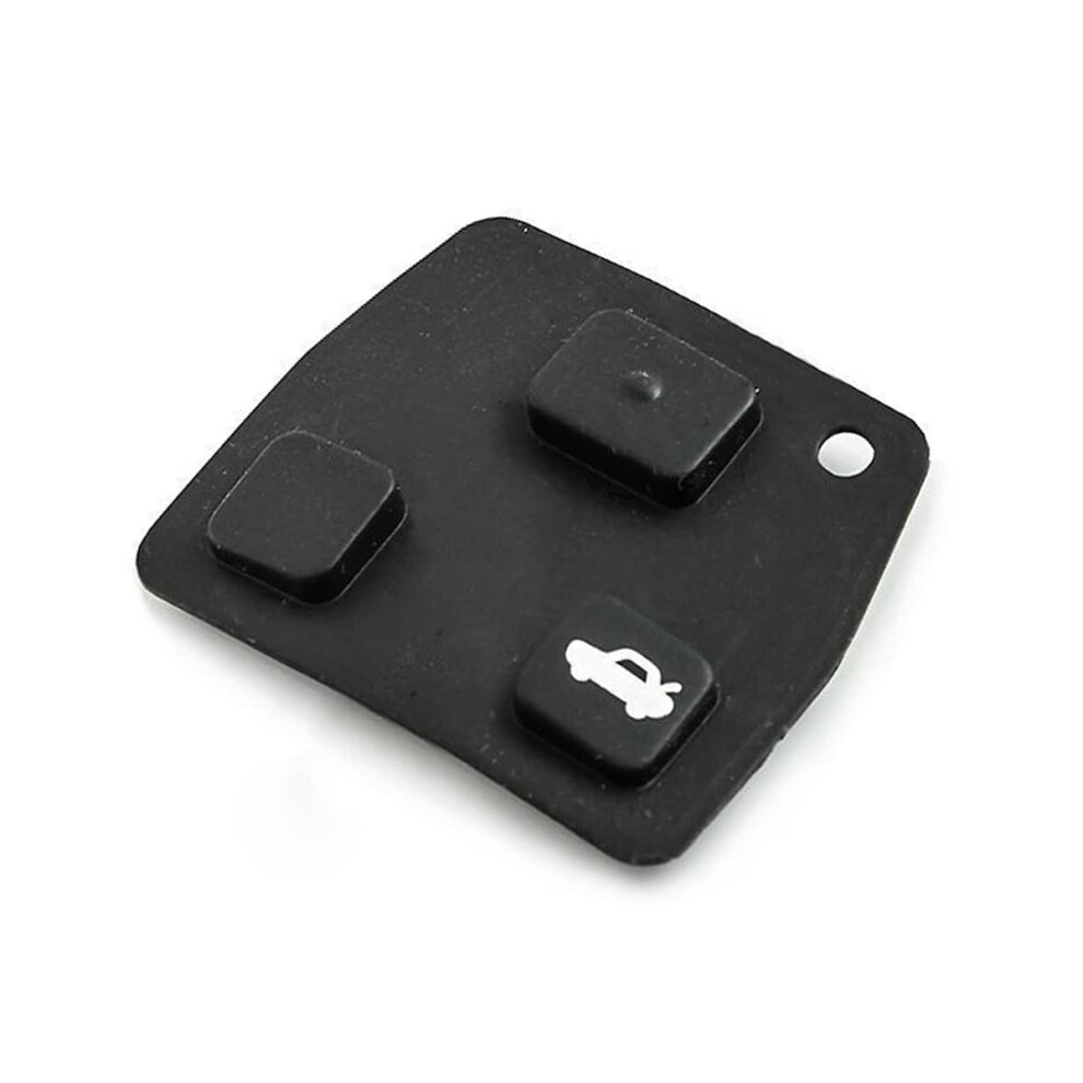 2 Or 3 Button Rubber Pad For Toyota Avensis Corolla Yaris Key Fob Replacment Accessories 5051226537110