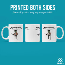 Hold On Partner I'm Overstimulated sarcastic gifts cowboy frog mugs with sarcastic quotes gifts for colleagues friends sarcasm sayings novelty