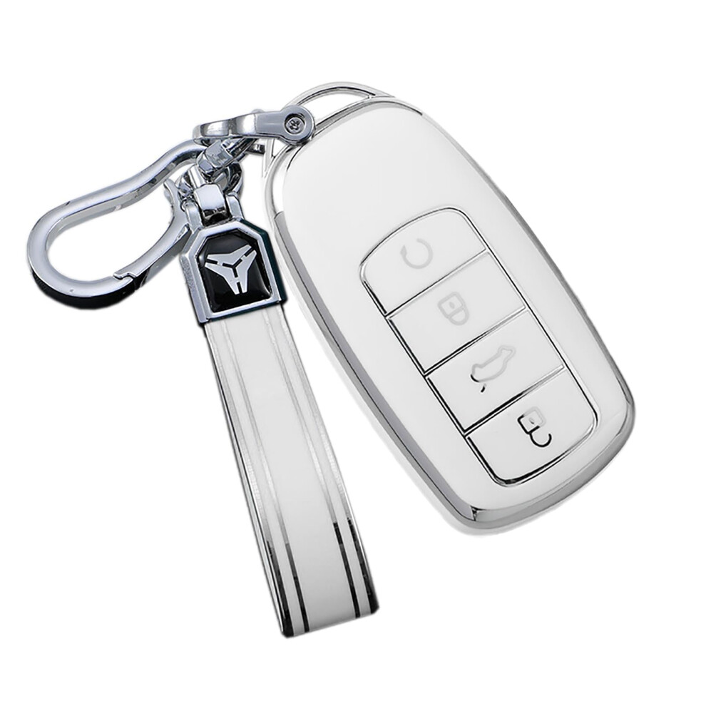 Ontto Tpu Car Key Fob Cover Keyring Fit For Chery Tiggo 8 Plus 8 Pro Tiggo7 Pro Arrizo 5 Plus Omoda 5 C5 2021-2024 Smart Key Case Holder Shell Bag 5051226543920