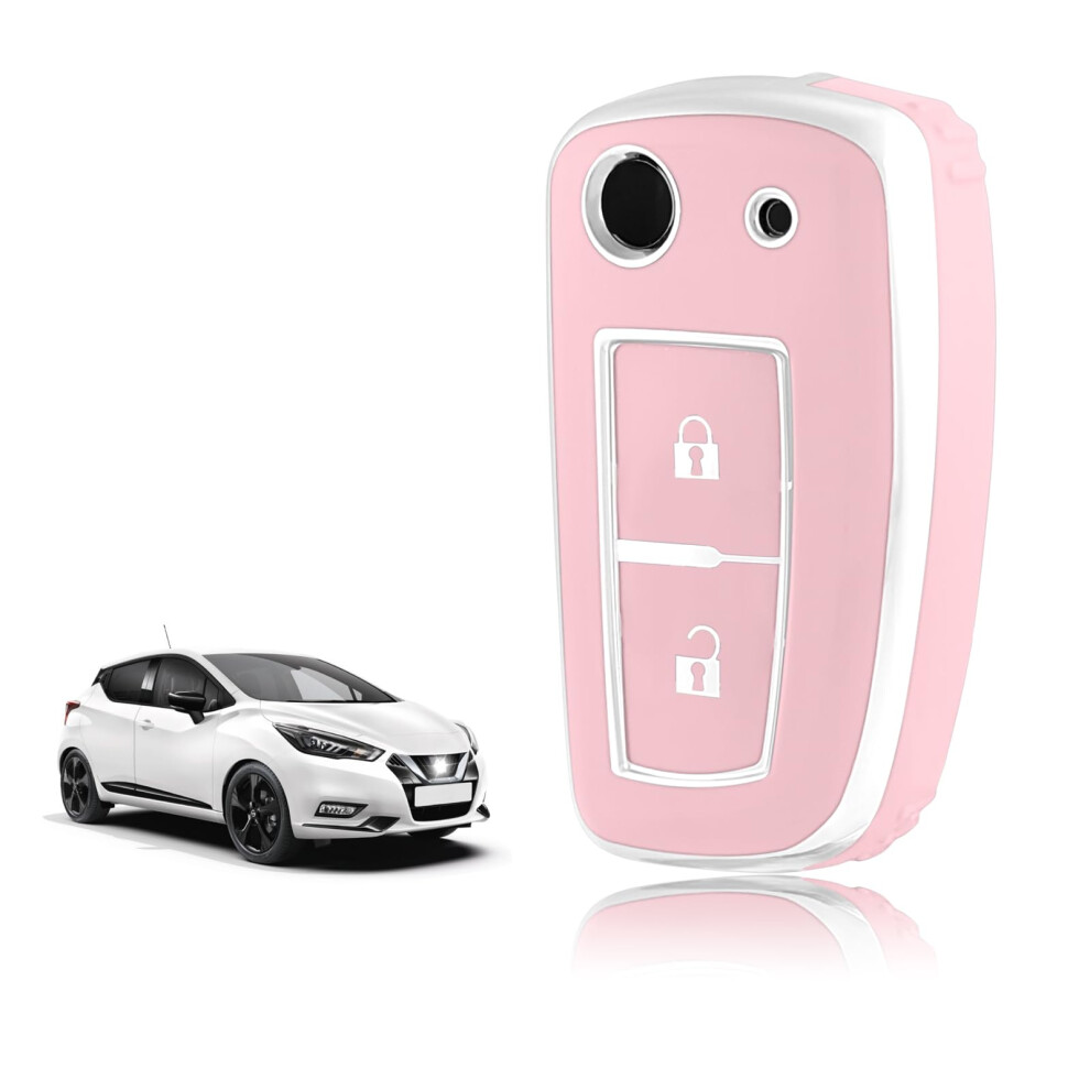 Toomume Car Key Cover Tpu, Car Key Case Fit For Nissan Micra K14 Qashqai J11 Juke F15 Xtrail T32 Pulsar C13 Rogue Murano Maxima Altima 5051226537868