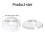 8 PCS White Radiator Pipe Cover Set, Plastic Pipe Collars for 17mm Diameter Pipes 2