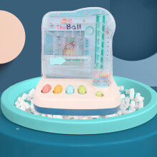 Blaues Kinder-Trackball-Spiel - 21,8 x 15,7 x 24,5 cm