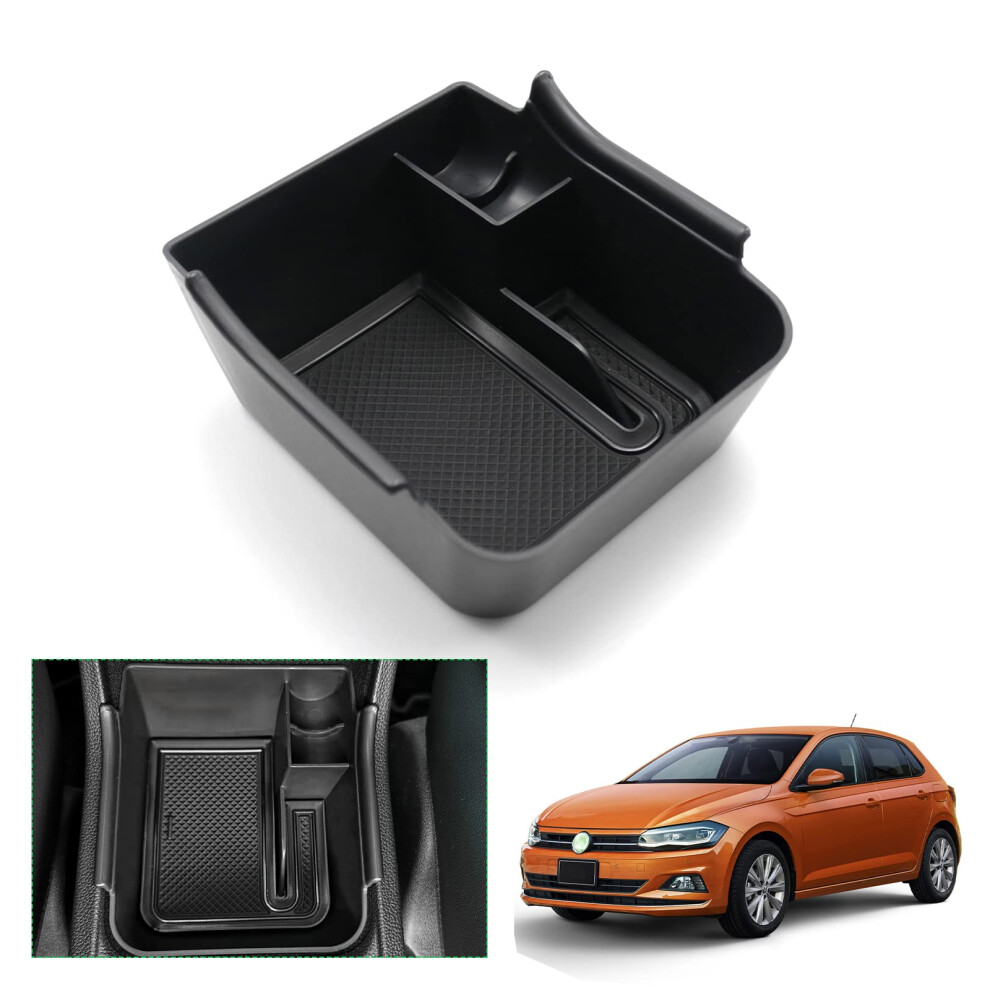 Gafat 2018-2025 2026 V-W Polo/Taigo/Nivus Centre Console Storage Box, Polo 2024 Armrest Organiser Tray Glove Box 5051226538803