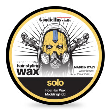 The Goodfellas' smile Haarwas Fiber/Pomade, Modeling Hold Formule, 100ml, Made in Italië (Solo)