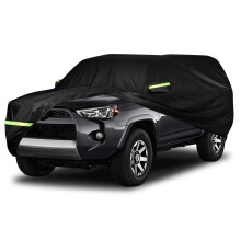Waterproof Car Covers Replace for 2002-2022 Toyota 4runner, 6 Layers All Weather Custom-Fit Outdoor Full Car Covers with Zipper Door for Snow Rain