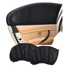 Flaconi 2 PCS Car Window Shades for Baby, Stretchable Breathable Window Screens for Sun Protection Sunshade,UV Protection Car Windows Covers for